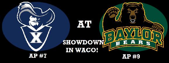 #7 Xavier (7-0) at #9 Baylor (6-0)